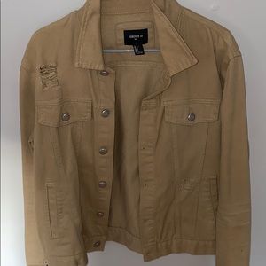 Distressed Jean Jacket